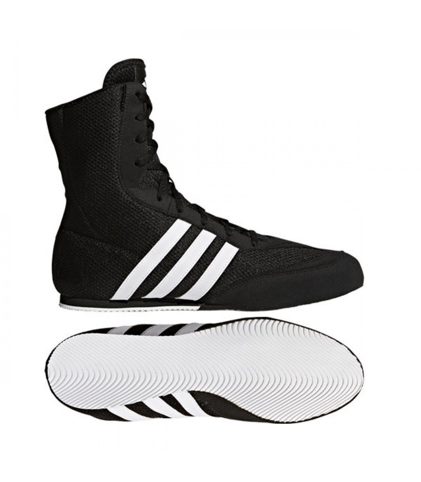 Боксови обувки ADIDAS BOX HOG 2 - Black / White​